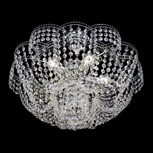 Люстра Лотос Пион с подвесом в Кирове Гусь Хрустальный