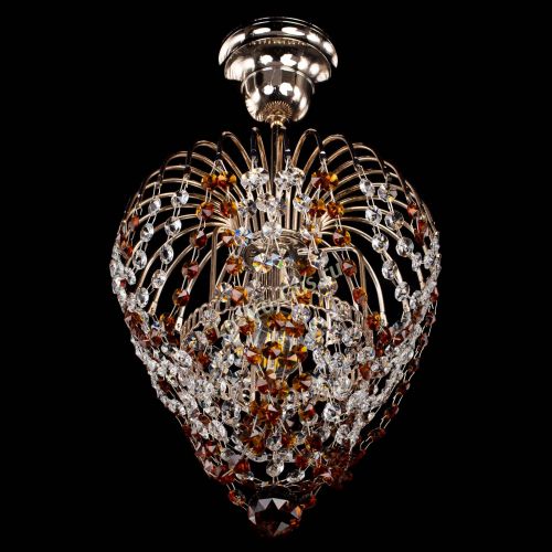 Люстра Малинка обтикон чайная в Кирове Гусь Хрустальный