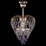 Люстра Малинка обтикон фиолетовая в Кирове