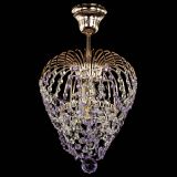 Люстра Малинка обтикон фиолетовая в Кирове