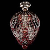 Люстра Малинка обтикон красная в Кирове