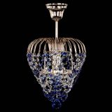 Люстра Малинка обтикон синяя в Кирове