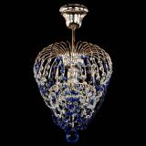 Люстра Малинка обтикон синяя в Кирове