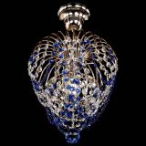 Люстра Малинка обтикон синяя в Кирове