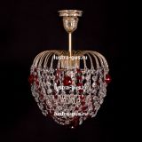 Люстра Малинка шар красная в Кирове