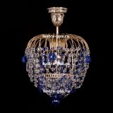 Люстра Малинка шар синяя в Кирове