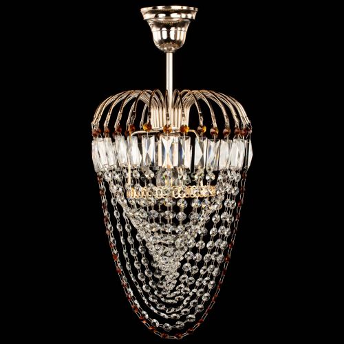 Люстра Малинка Водоворот чайная в Кирове Гусь Хрустальный