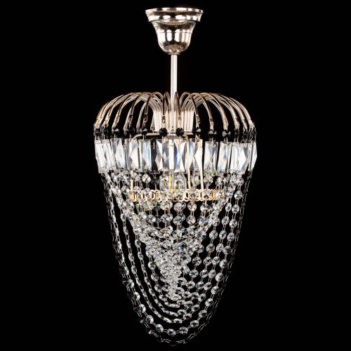 Люстра Малинка Водоворот черная в Кирове Гусь Хрустальный