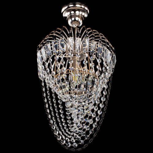 Люстра Малинка Водоворот черная в Кирове Гусь Хрустальный