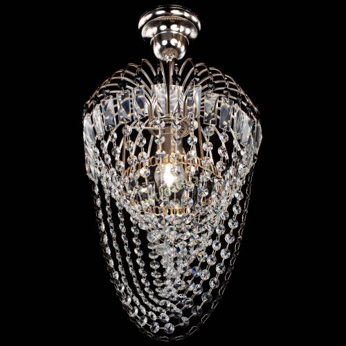 Люстра Малинка Водоворот черная в Кирове Гусь Хрустальный