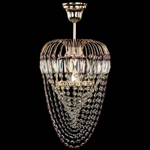 Люстра Малинка Водоворот розовая в Кирове Гусь Хрустальный