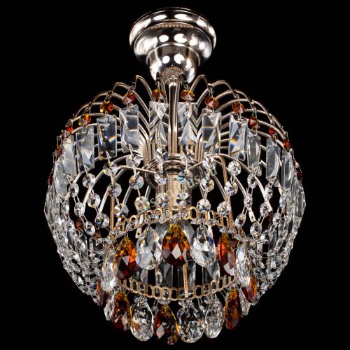 Люстра Малинка чайная в Кирове Гусь Хрустальный