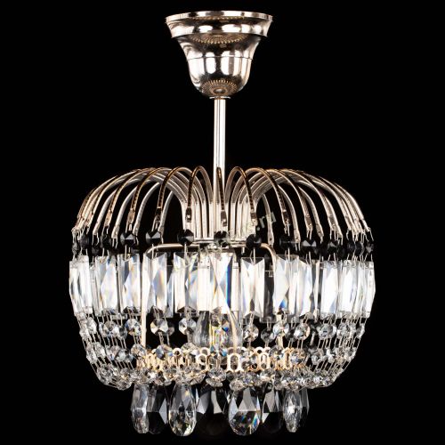 Люстра Малинка черная в Кирове Гусь Хрустальный