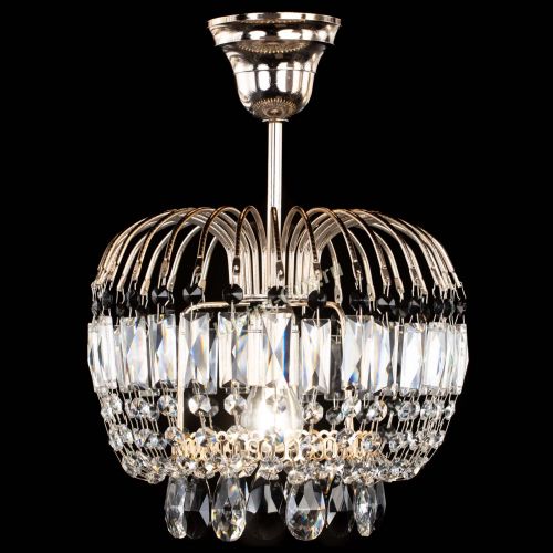 Люстра Малинка черная в Кирове Гусь Хрустальный