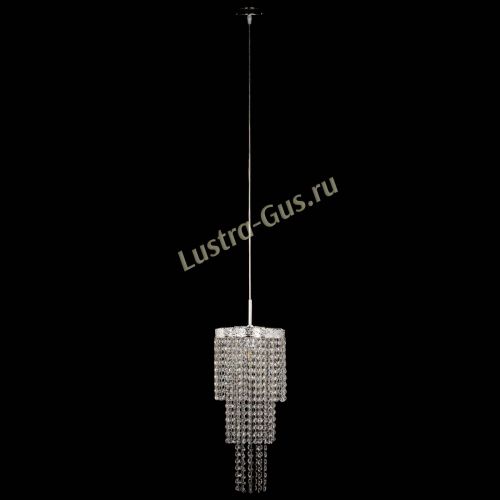 Люстра Милан №1 каскад на тросе в Кирове Гусь Хрустальный