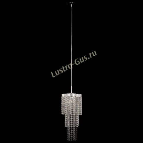 Люстра Милан №1 каскад на тросе в Кирове Гусь Хрустальный