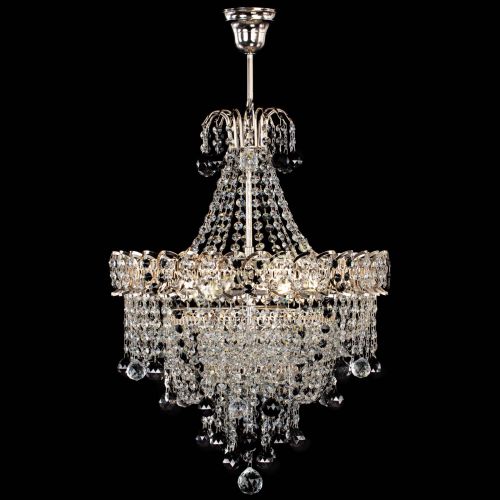 Люстра Натали Софья черная в Кирове Гусь Хрустальный