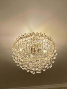 Люстра Капель Лепесток Шар  30мм с подвесом в Кирове отзыв и фото покупателя