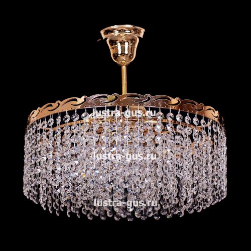 Люстра Капель обтикон с подвесом в Кирове Гусь Хрустальный