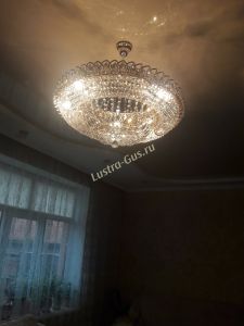 Люстра Кольцо Классика с подвесом в Кирове отзыв и фото покупателя