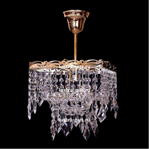Люстра Квадрат Перо подвесная в Кирове Гусь Хрустальный