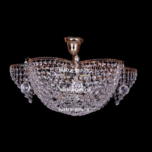 Люстра Ромашка подсолнух с подвесом в Кирове Гусь Хрустальный