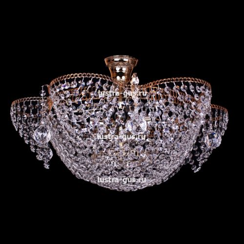 Люстра Ромашка подсолнух с подвесом в Кирове Гусь Хрустальный