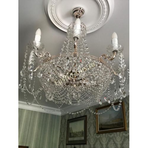 Люстра Елизавета №13 в Кирове Гусь Хрустальный