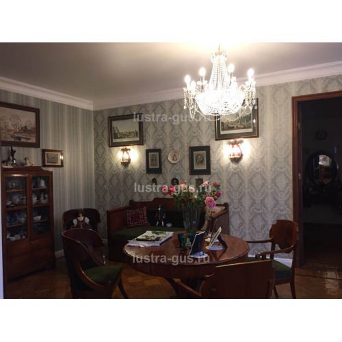 Люстра Елизавета №13 в Кирове Гусь Хрустальный