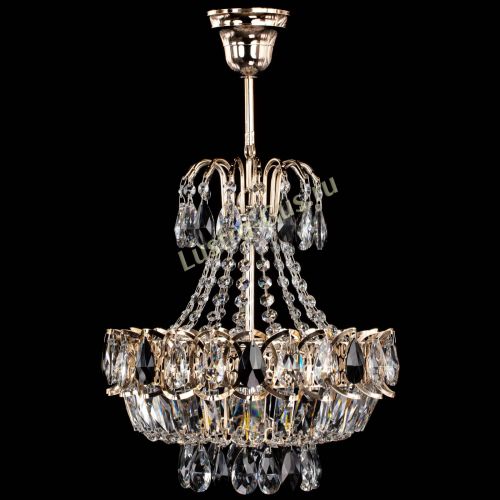 Люстра Ника 1 лампа черная в Кирове Гусь Хрустальный