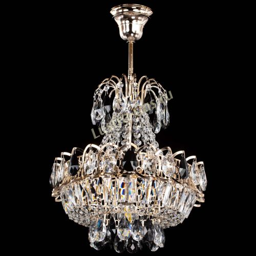 Люстра Ника 1 лампа черная в Кирове Гусь Хрустальный