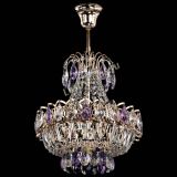 Люстра Ника 1 лампа фиолетовая в Кирове