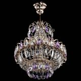 Люстра Ника 1 лампа фиолетовая в Кирове