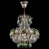 Люстра Ника 1 лампа зеленая в Кирове