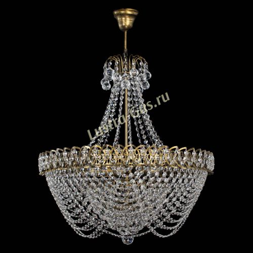 Люстра Ника Лепестки №5 под бронзу в Кирове Гусь Хрустальный