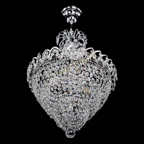 Люстра Ника Лепестки малая - 3 лампы в Кирове Гусь Хрустальный