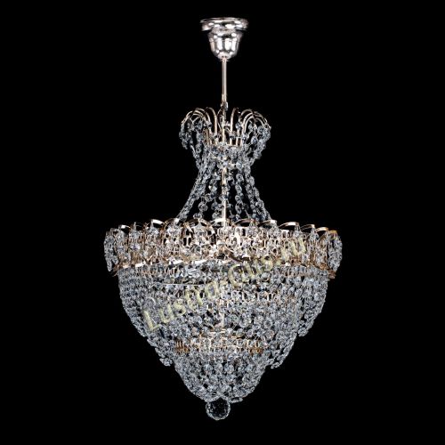 Люстра Ника Лепестки малая - 3 лампы в Кирове Гусь Хрустальный