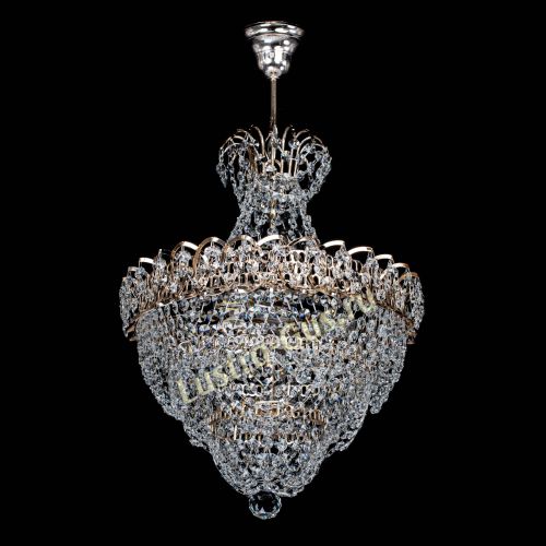 Люстра Ника Лепестки малая - 3 лампы в Кирове Гусь Хрустальный