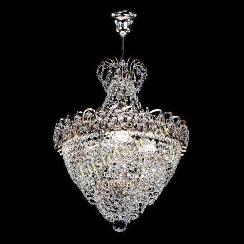 Люстра Ника Лепестки малая - 3 лампы в Кирове Гусь Хрустальный