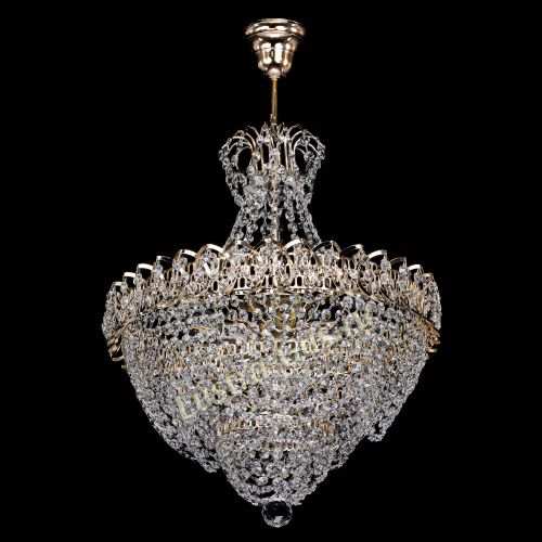 Люстра Ника Лепестки малая в Кирове Гусь Хрустальный