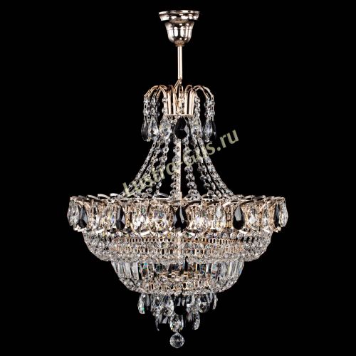 Люстра Ника подвесная Черная в Кирове Гусь Хрустальный