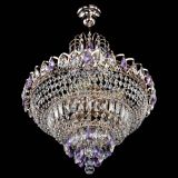 Люстра Ника подвесная Фиолетовая в Кирове