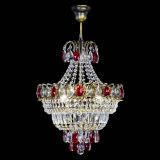 Люстра Ника подвесная Красная под бронзу в Кирове