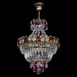 Люстра Ника подвесная Красная под бронзу в Кирове