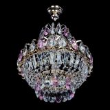 Люстра Ника 1 лампа розовая в Кирове