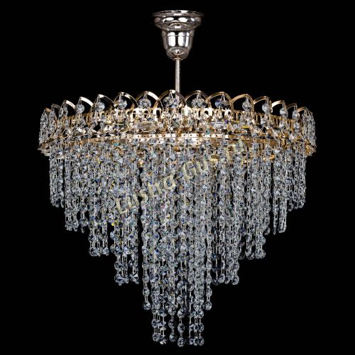 Люстра Октава конус с подвесом в Кирове Гусь Хрустальный