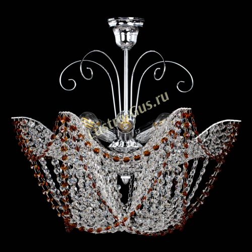 Люстра Орхидея №3 чайная в Кирове Гусь Хрустальный