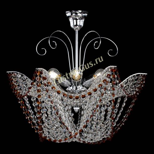 Люстра Орхидея №3 чайная в Кирове Гусь Хрустальный