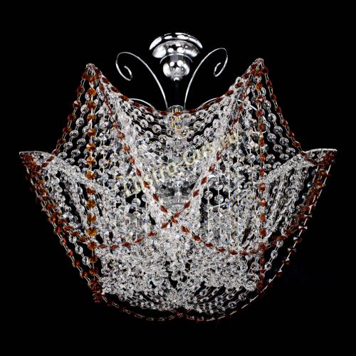 Люстра Орхидея №3 чайная в Кирове Гусь Хрустальный