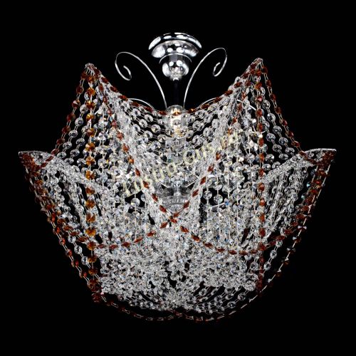 Люстра Орхидея №3 чайная в Кирове Гусь Хрустальный